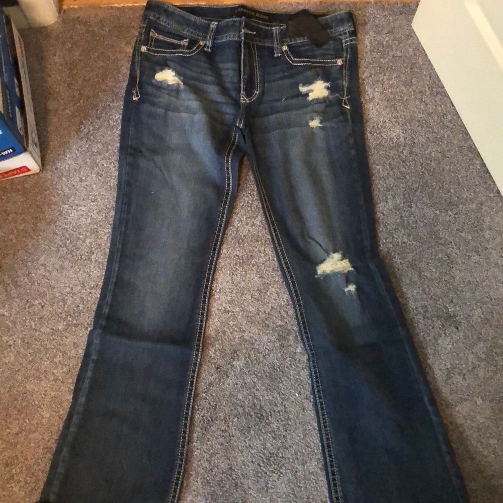Express low rise bootcut jeans brand new with tags